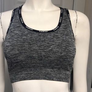Bebe Sport Athletic/Athleisure Sports Bra, NWT!